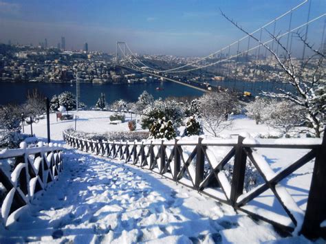 Istanbul kar manzaraları 2019
